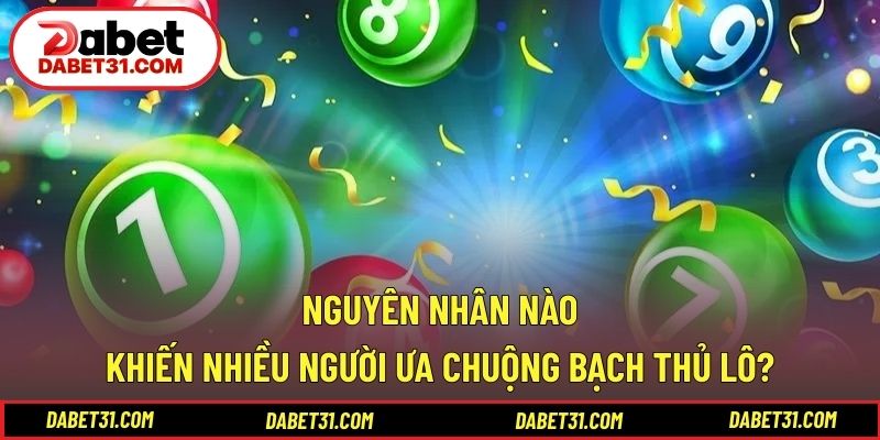 Nguyên nhân nào khiến nhiều người ưa chuộng bạch thủ lô?